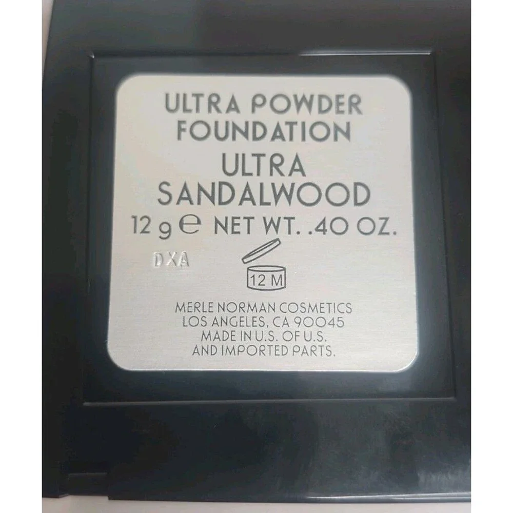 Merle Norman Ultra Powder Foundation Ultra Sandalwood New